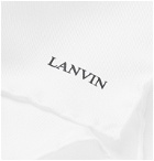 Lanvin - Silk-Twill Pocket Square - White