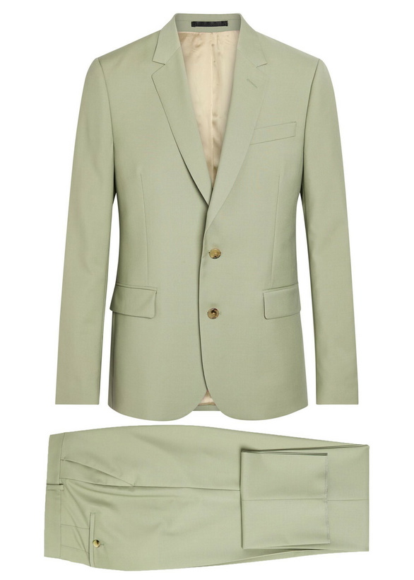 Photo: Paul Smith Wool and Mohair-blend Suit Green
