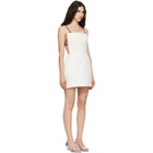 Calvin Klein Collection Off-White Henrietta Minidress