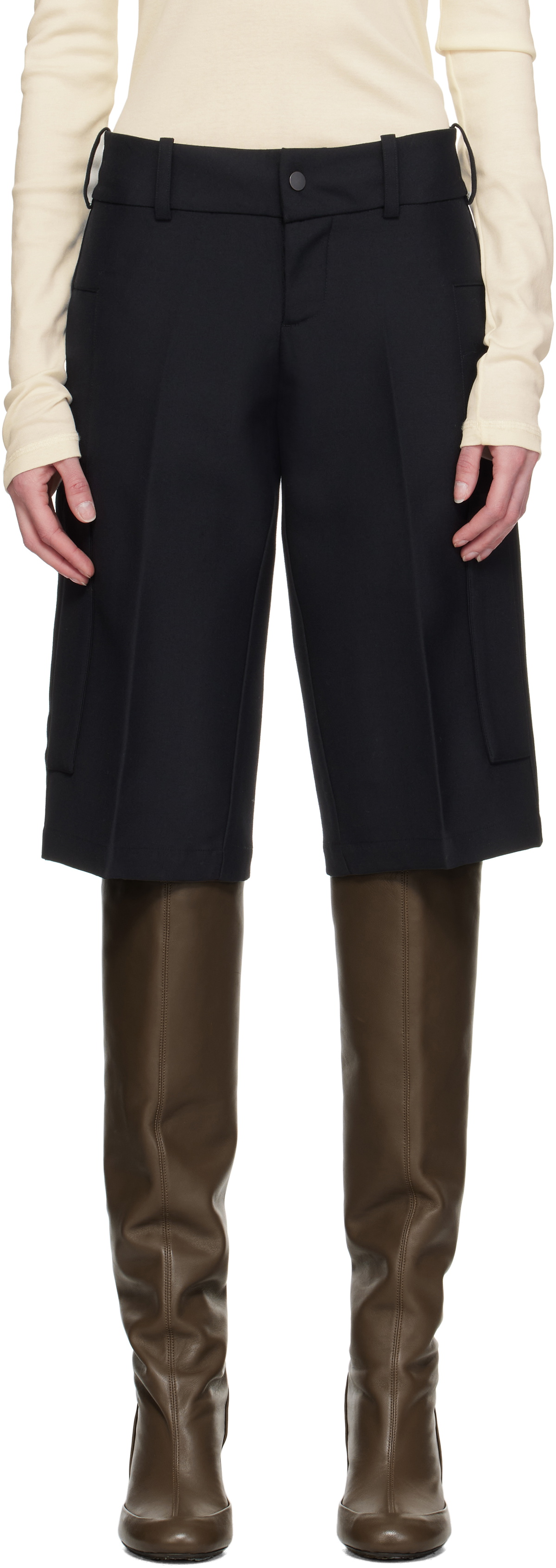 Fax Copy Express Gray Hand In Front Pocket Trousers Fax Copy Express