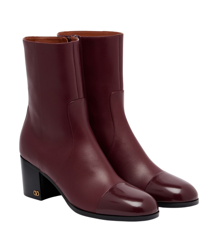 Photo: Valentino Garavani New Boot leather ankle boots
