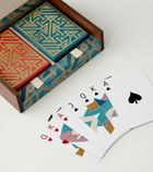 L'Objet x Fortuny set of two playing card decks