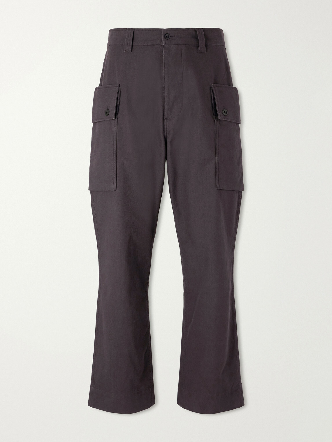 Margaret Howell - Straight-Leg Cotton-Twill Cargo Trousers - Brown