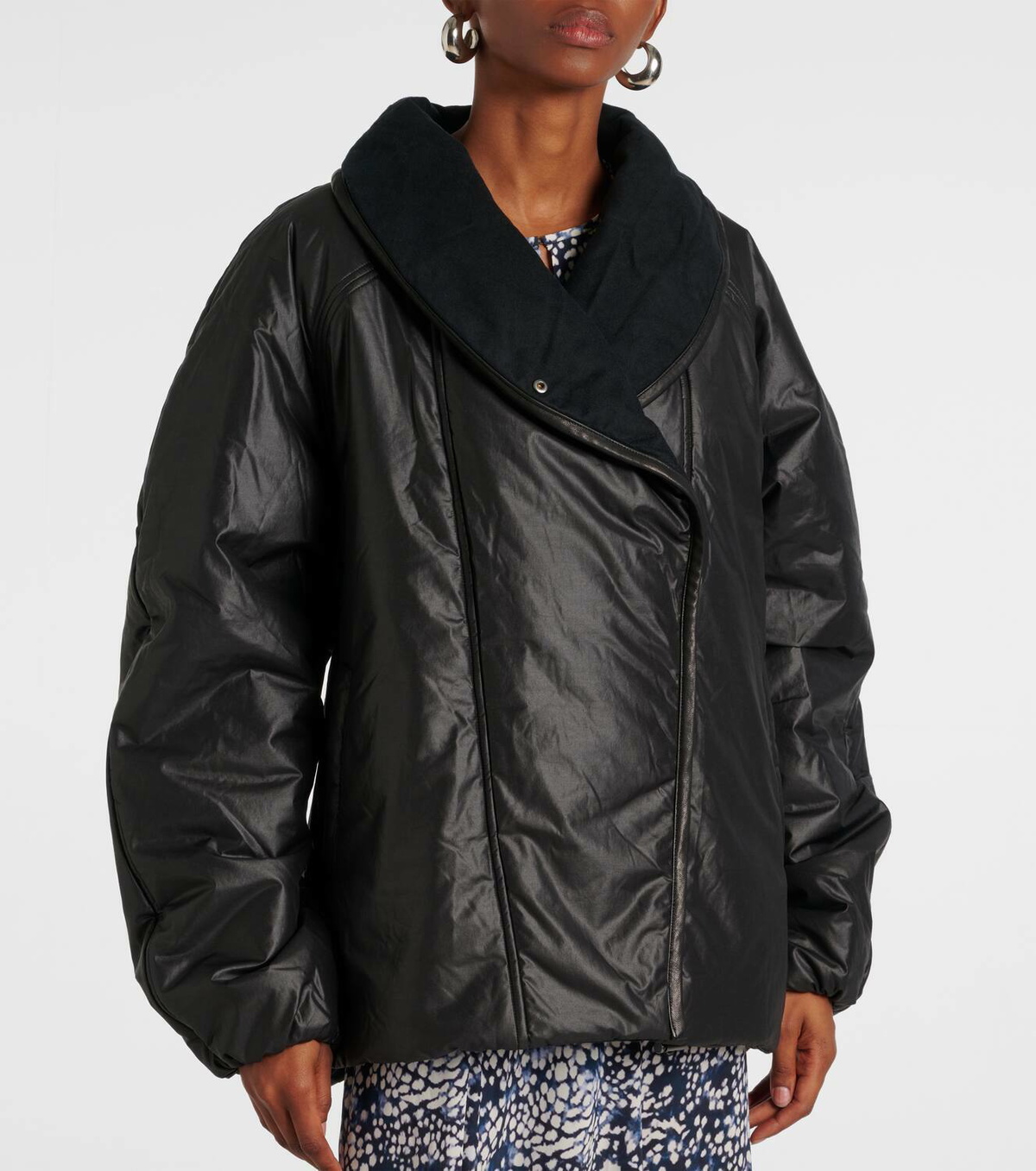 Isabel Marant Kimberly faux leather jacket Isabel Marant