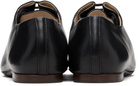 LEMAIRE Black Souris Flat Classic Derbys