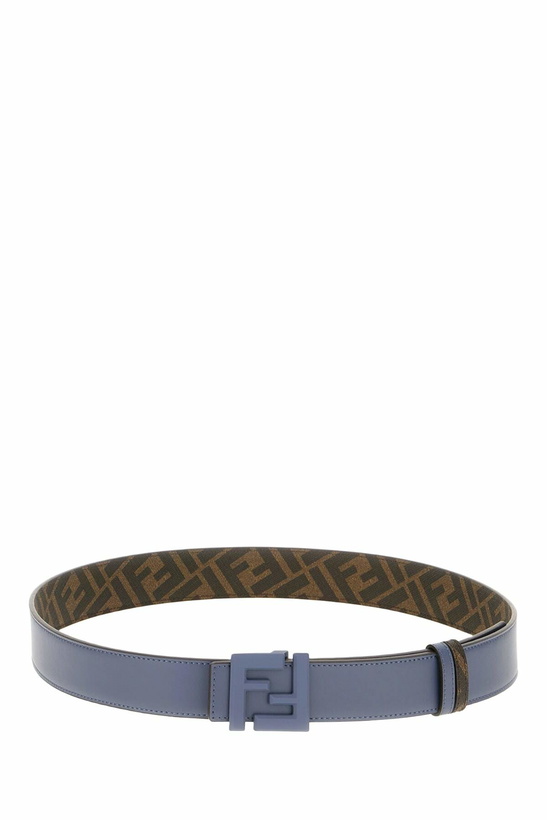 Photo: Fendi Powder Blue Leather Belt
