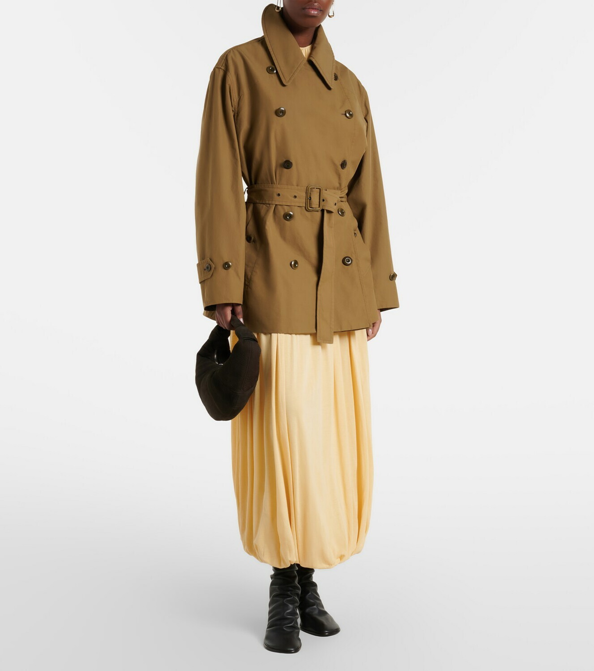 Lemaire Glove leather ankle boots