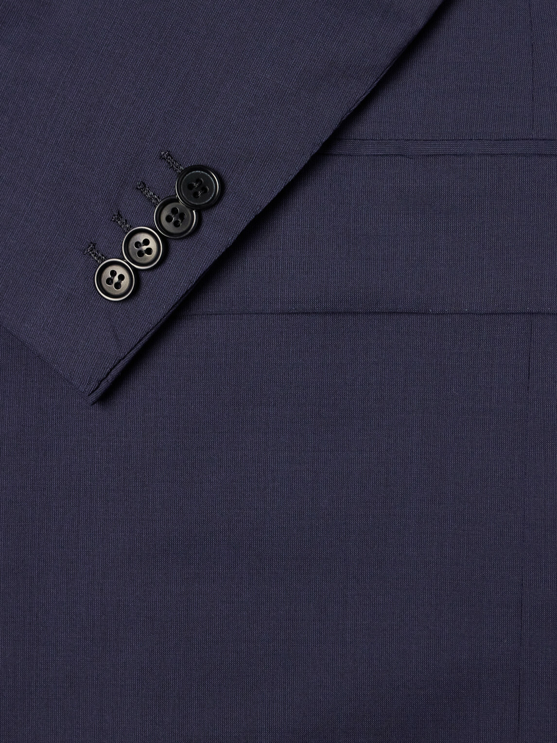 Kiton - Wool-Fresco Suit Jacket - Blue