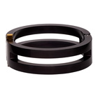 1017 ALYX 9SM Black Hinged Buckle Bracelet