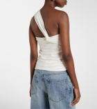 Simkhai Draped jersey top