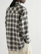 Isabel Marant - Manem Checked Organic Cotton-Flannel Shirt - Black