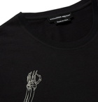 Alexander McQueen - Printed Cotton-Jersey T-shirt - Men - Black
