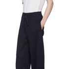 Alexander McQueen Navy Side Patch Jogger Lounge Pants