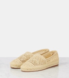 Chloé Isla logo crochet espadrilles