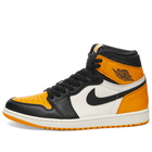 Air Jordan Men's 1 Retro High OG Sneakers in Taxi/Black Sail