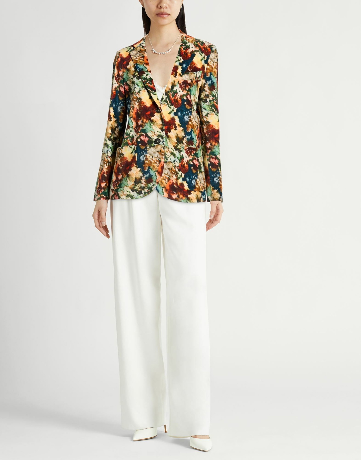 Massimo Alba Womens Blazer Dark in Green