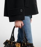 Chloé Double-breasted wool-blend peacoat