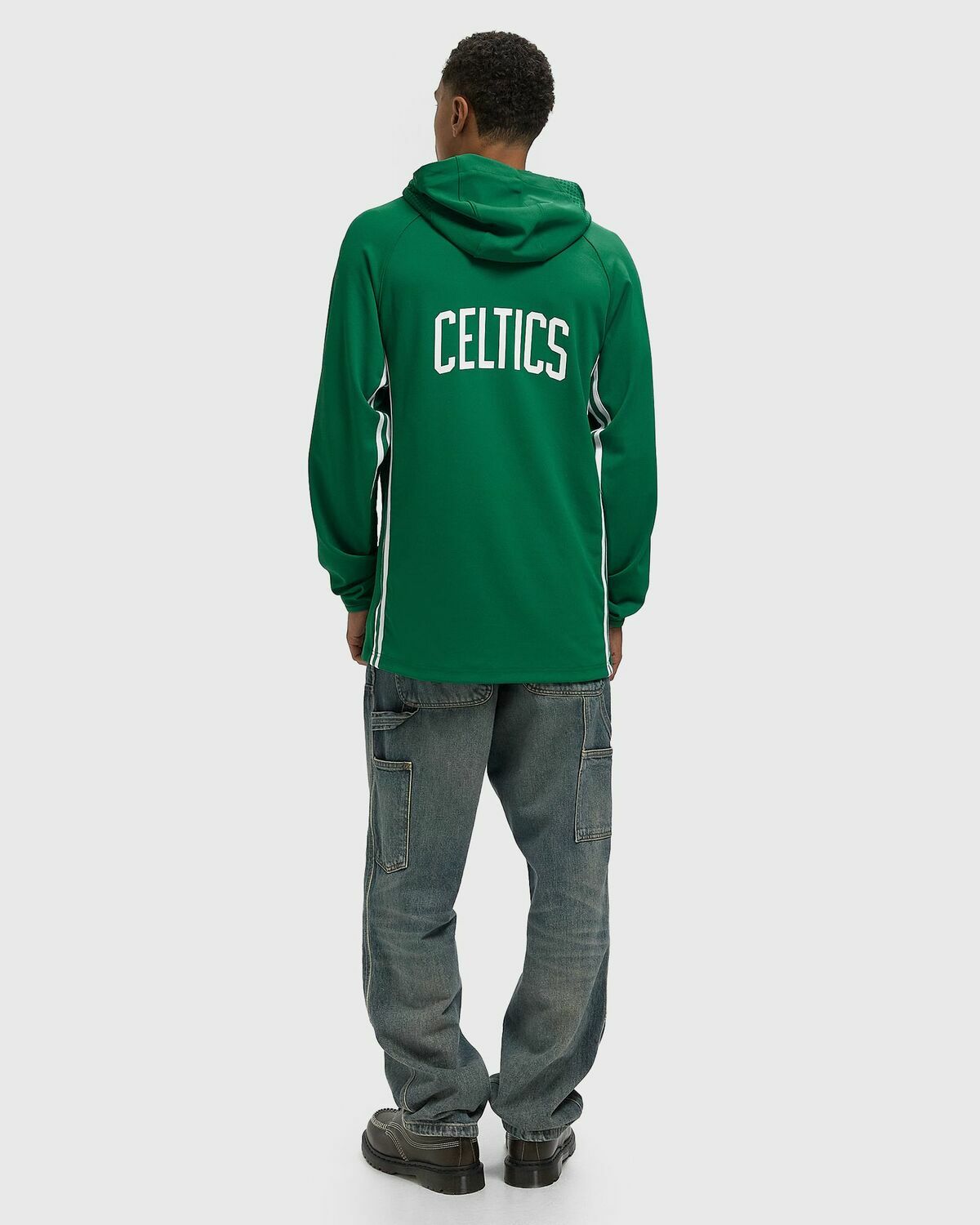 Nike BOS MNK DF ZONE QZ HD TOP Green Mens Hoodies/Zipper