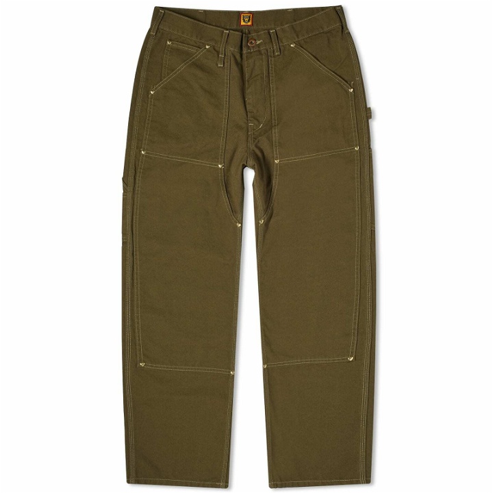 Photo: Human Made Men's Duck Double Knee Pants in Olive Drab