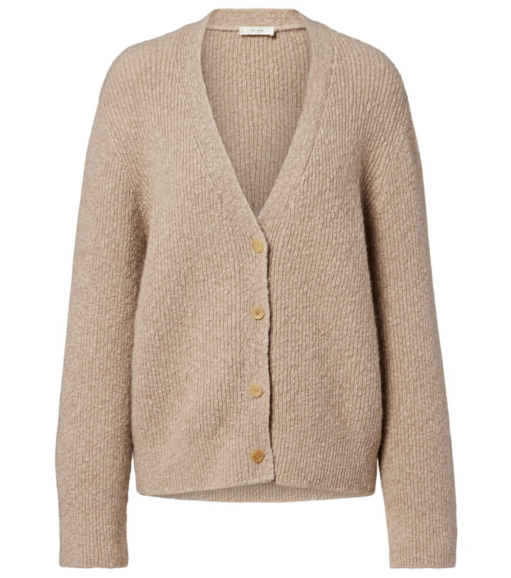 Photo: The Row Naroch cashmere cardigan