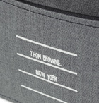 Thom Browne - Fun Mix Logo-Print Cotton-Twill Belt Bag - Gray