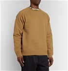 Albam - Loopback Cotton-Jersey Sweatshirt - Yellow