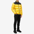 Moncler Men's Peuplier Contrast Yolk Jacket in Yellow/Black