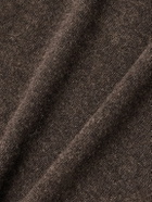 The Row - Franz Cashmere Polo Shirt - Brown