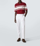 Dolce&Gabbana Cotton gabardine straight pants