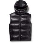 Moncler Genius - 5 Moncler Craig Green Harold Jersey-Panelled Quilted Shell Down Gilet - Black