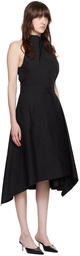 Proenza Schouler Black Yoko Midi Dress