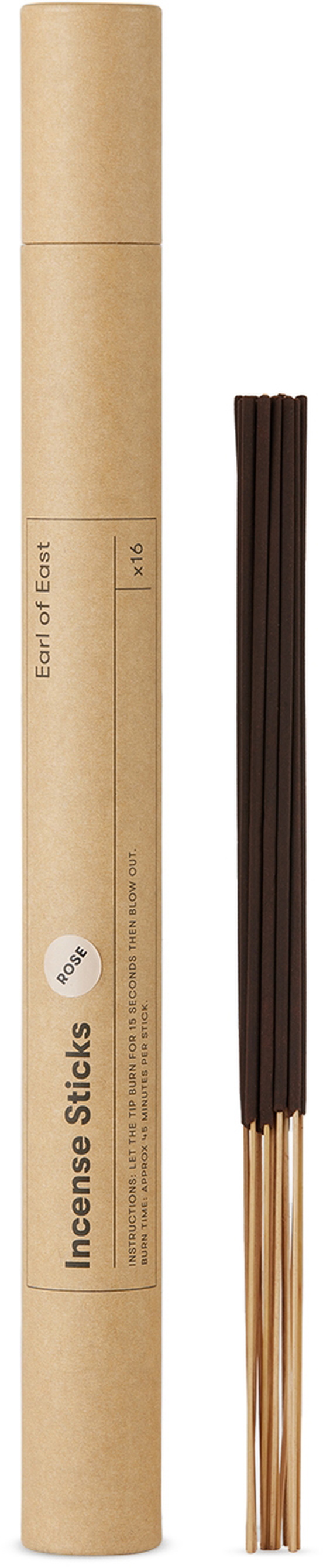 Earl of East 16-Pack Rose Incense Sticks
