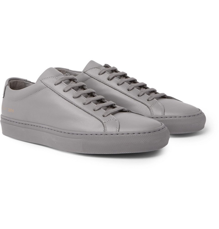Photo: Common Projects - Original Achilles Leather Sneakers - Men - Gray
