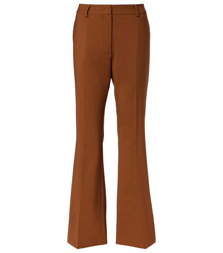 Photo: Etro Wool-blend bootcut pants