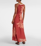 Velvet Odessa printed maxi dress