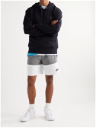 Nike - Sportswear Logo-Appliquéd Colour-Block Shell Shorts - Gray