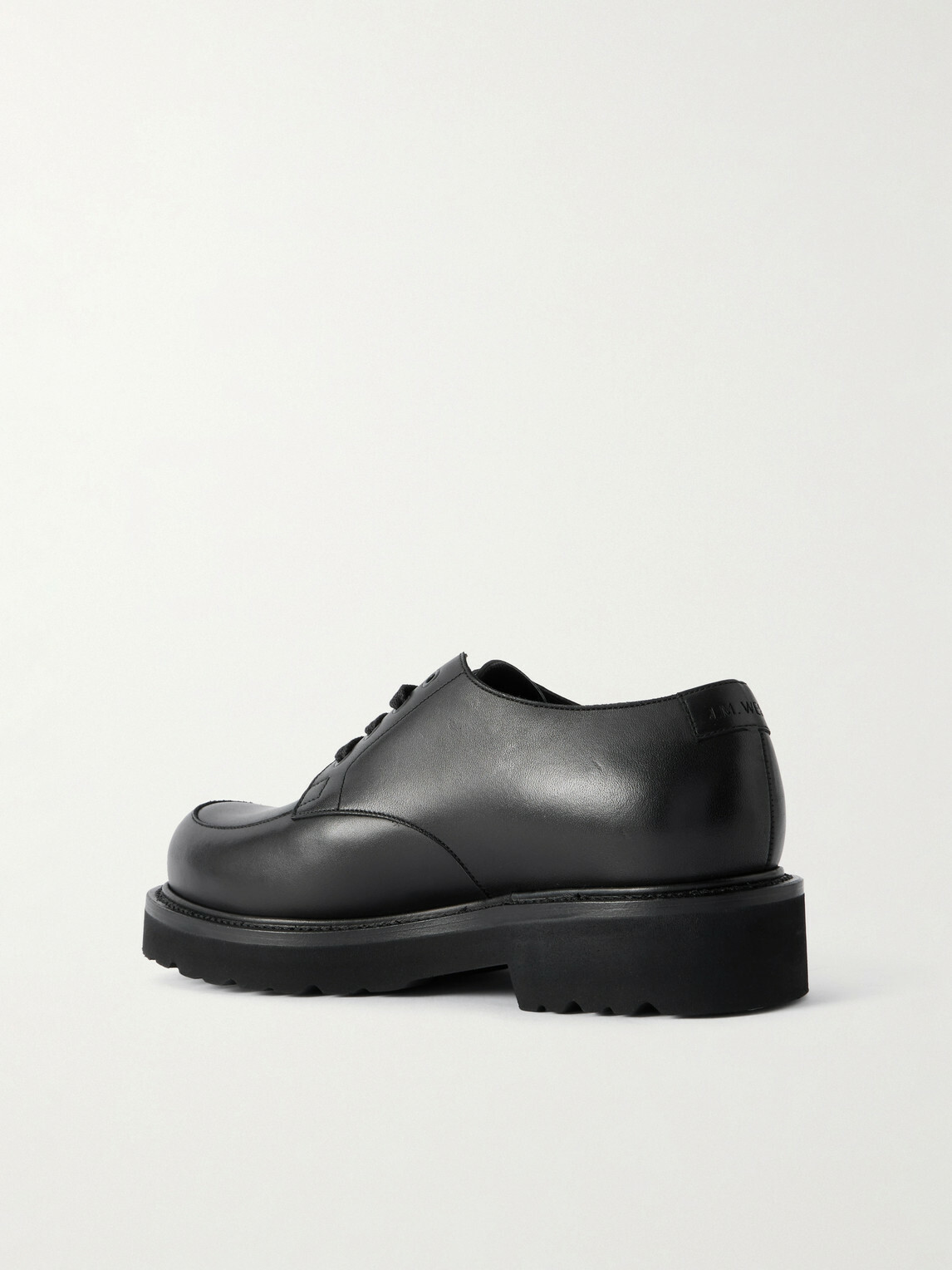 J.M. Weston - Weston & Sons Leather Derby Shoes - Black