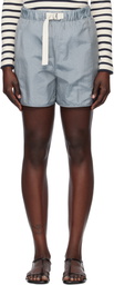 Jil Sander Blue Regular Fit Shorts