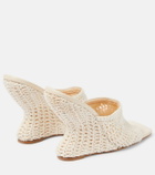 Magda Butrym Crochet wedge sandals