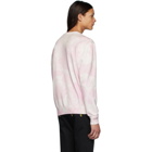 Versace Pink Tie-Dye Medusa Sweatshirt