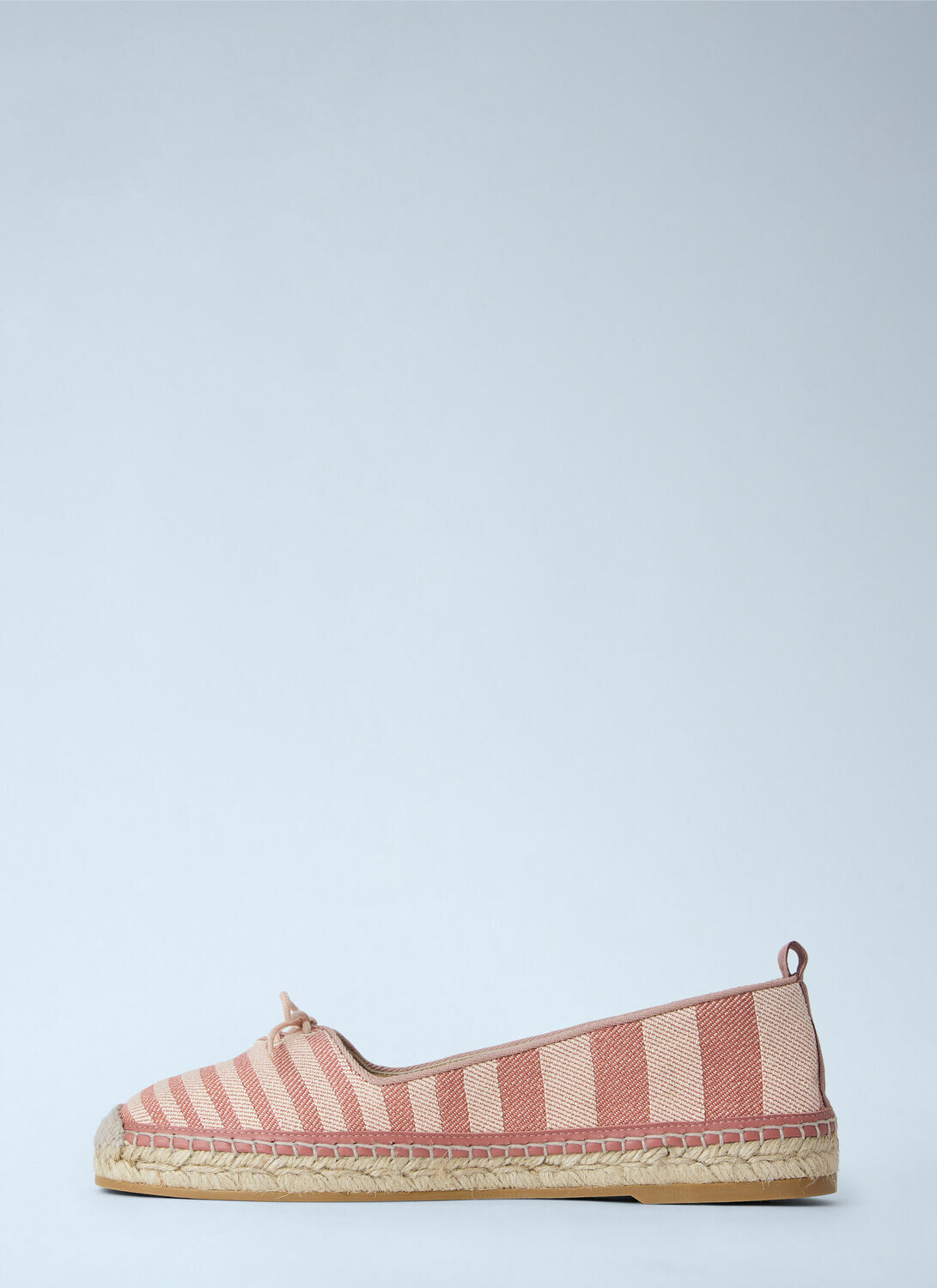 Chloé Isla Striped Canvas Espadrilles