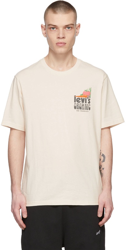 Photo: Levi's Off-White 'Fresh' Relaxed Fit T-Shirt