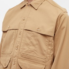 Beams Plus Men's Corduroy Adventure Shirt in Khaki