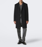Zegna Wool flannel straight pants