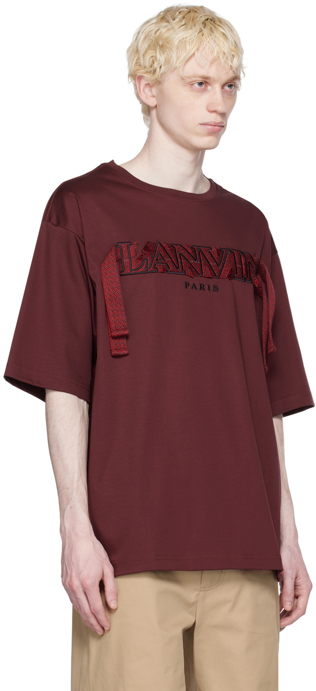 T-Shirt LANVIN Men color Red