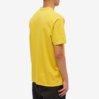 Undercover Men's Logo Text T-Shirt in Yellow