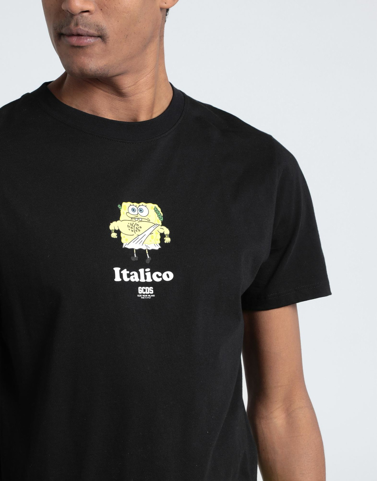 Gcds Mens T-shirt in Black
