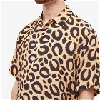 Endless Joy Men's Leopard Print Vacation Shirt in Multi