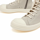 Rick Owens DRKSHDW Men's High Sneaks Sneakers in Pearl/Pearl/Milk