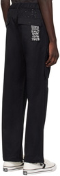 Ksubi Black Speeder Fugitive Cargo Pants